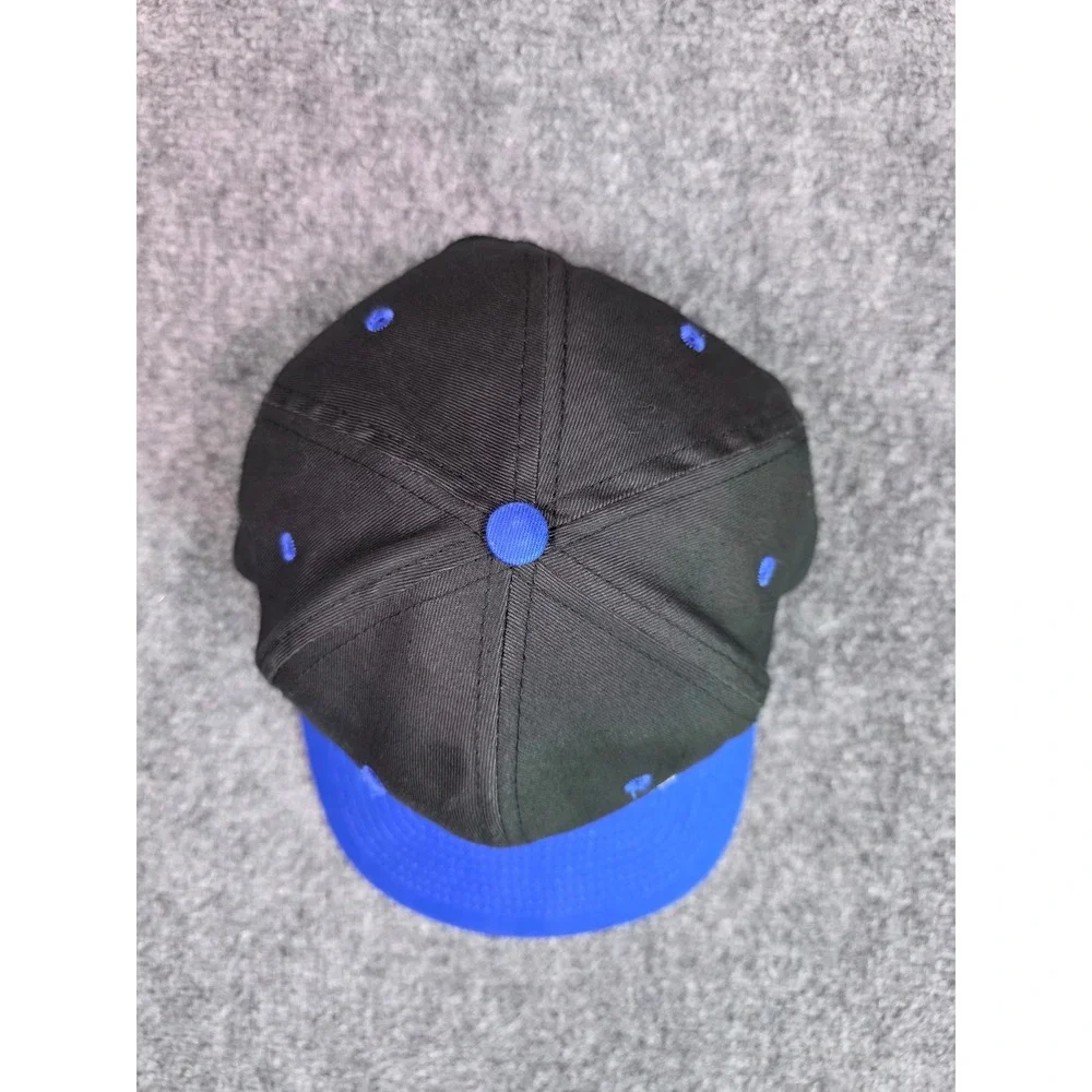 Vintage 90s Coors Light 250 Evergreen‎ Speedway Snapback Hat OSFA TC Black Blue